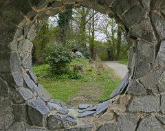 Durchblick im Botanischem Garten